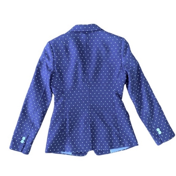 BR Polka Dot Blazer sz6 - Picture 2 of 8